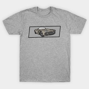 retro vintage automotive car illustration T-Shirt